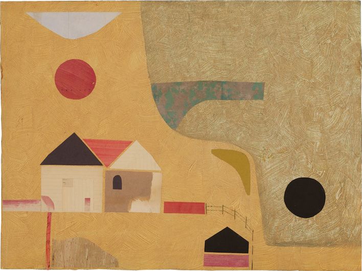 house in landscape.