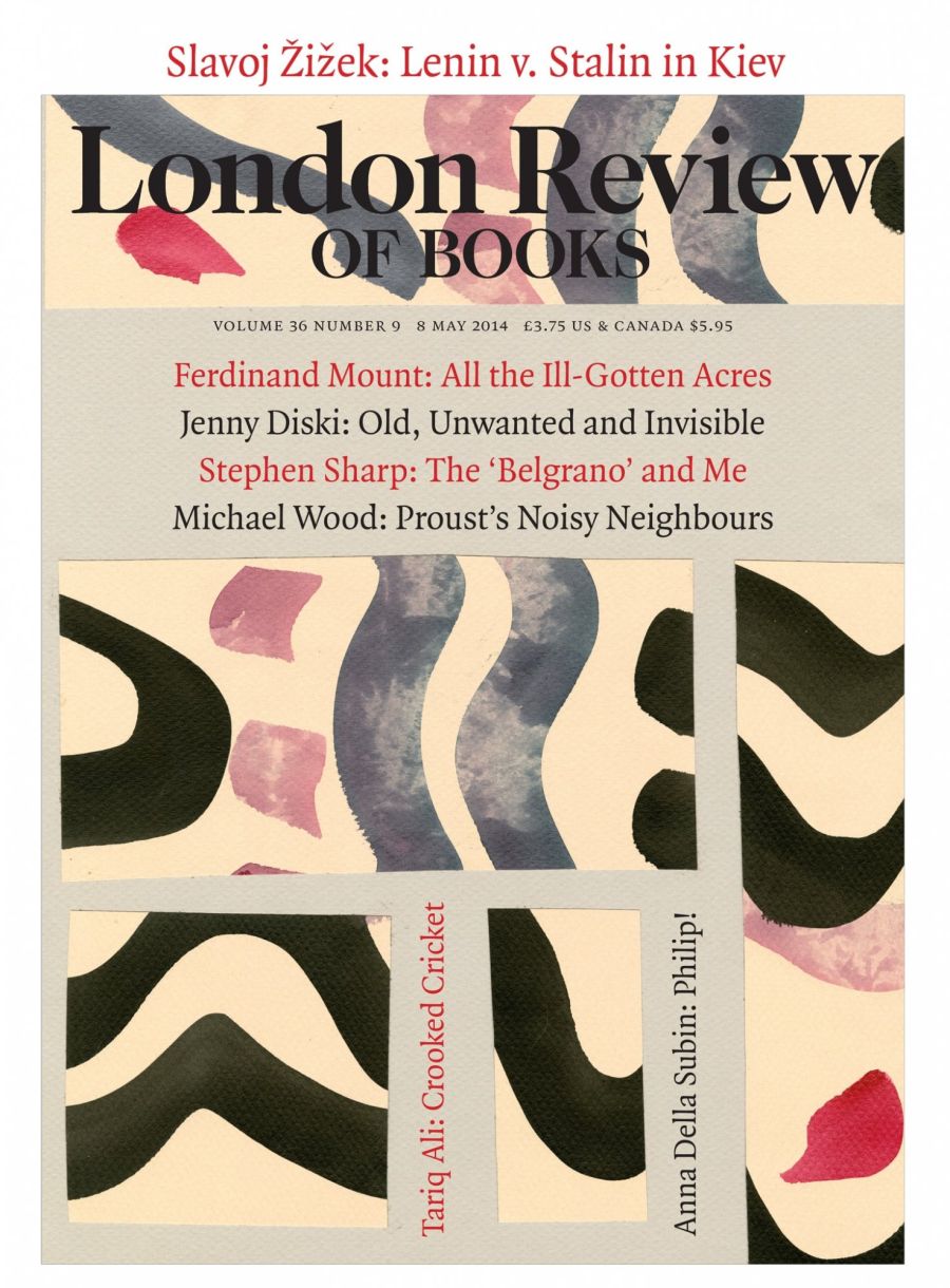 LRB cover 05/08/2014 rectangular abstract blocks.
