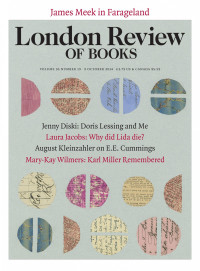 LRB cover 10/09/2014 abstract collage design of circles.