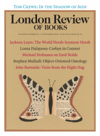 LRB cover 09/27/2018 butterfly collage.