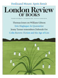 LRB cover 02/20/2020 snowdrops in a field.